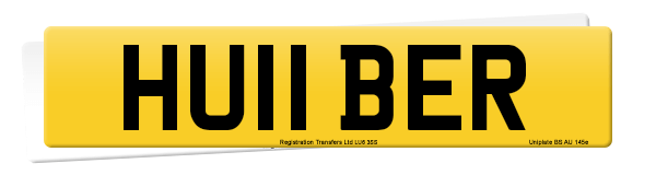 Registration number HU11 BER